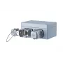 METZ CONNECT E-DAT Industry IP67 V5 2-porttinen pinta-asennettava verkkorasia, alumiini, harmaa (1401060320ME)