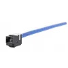 METZ CONNECT 130A10-29-I-B1 litteä musta RJ45-liitäntä Cat6A suojattu Keystone-moduuli