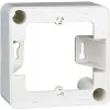 METZ CONNECT OpDAT Design -kehys 1 moduuli ruuviton puhtaanvalkoinen RAL 9010 85x43 mm