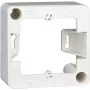 METZ CONNECT OpDAT Design -kehys 1 moduuli ruuviton puhtaanvalkoinen RAL 9010 85x43 mm