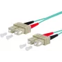 METZ CONNECT OpDAT patch-kaapeli OM3 SC-duplex/SC-duplex monimuoto 5m aqua I-V(ZN)H 50/125