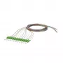 METZ CONNECT OpDAT pigtail LC/APC yksimuoto OS2 2m LSZH keltainen