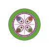 METZ CONNECT M12-M12 8-napainen torsio-X-koodattu kaapeli 5 m