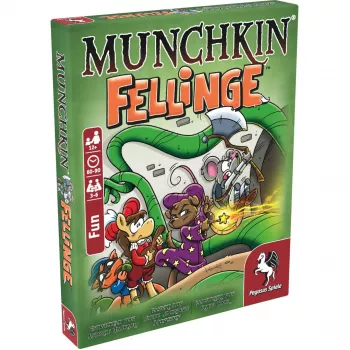 Pegasus Spiele Munchkin Fellinge (Demented Dungeons) -lisäosa korttipeli