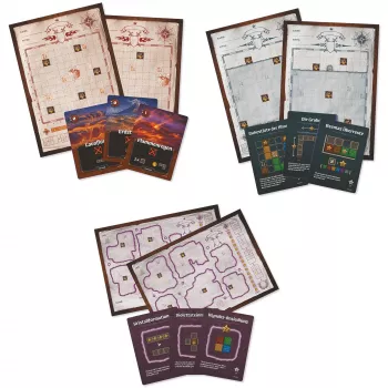 Pegasus Spiele The Cartographer & The Cartographer: Unknown Lands -lisäosa