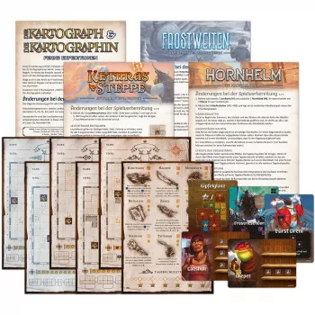 Pegasus Spiele Der Kartograph & Die Kartographin: Ferne Expeditionen -lisäosa