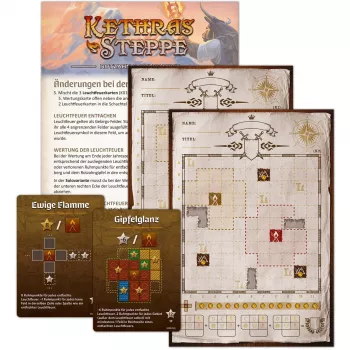 Pegasus Spiele Der Kartograph & Die Kartographin: Ferne Expeditionen -lisäosa
