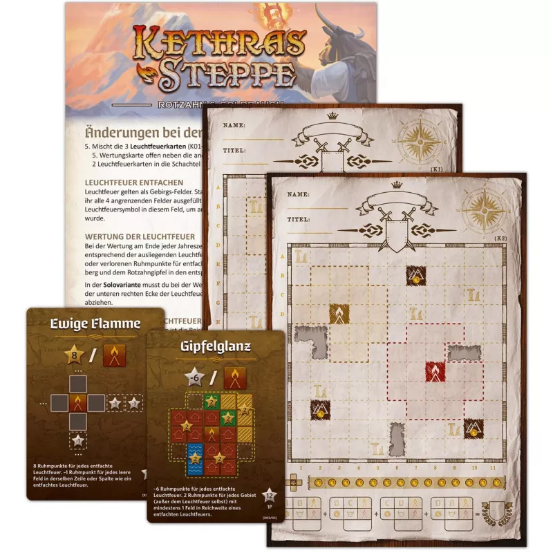 Pegasus Spiele Der Kartograph & Die Kartographin: Ferne Expeditionen -lisäosa