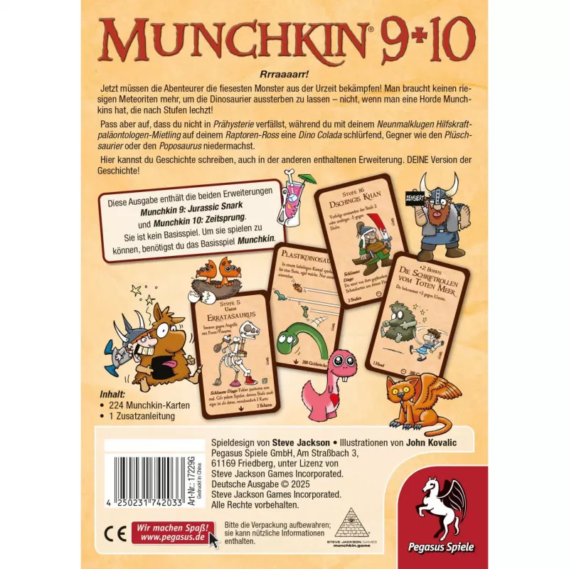 PEGASUS Munchkin 9+10 -lisäosa