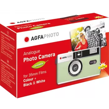AGFAPHOTO Agfa Photo uudelleenkäytettävä kamera 35mm vihreä