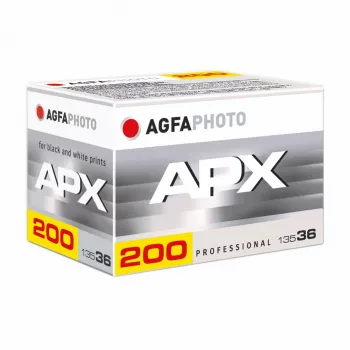 AGFAPHOTO APX Pan 200 135/36 mustavalkonegatiivifilmi (35mm, 36 kuvaa)