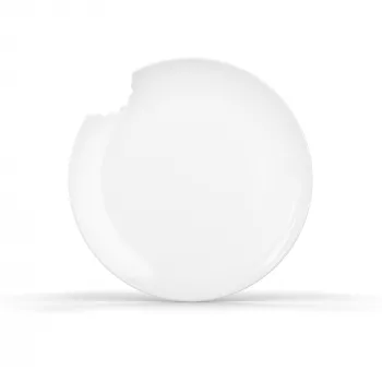 FIFTYEIGHT PRODUCTS FIFTYEIGHT 2 kakkuvatia purupinnalla Ø 20 cm White
