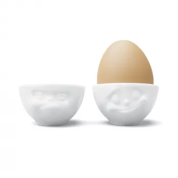 FIFTYEIGHT PRODUCTS munakupit setti nro 3 - Happy & Grumpy White