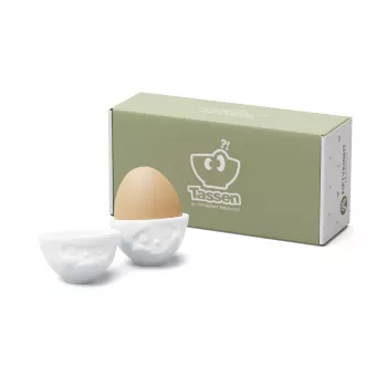 FIFTYEIGHT PRODUCTS munakupit setti nro 3 - Happy & Grumpy White