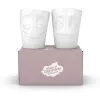 FIFTYEIGHT PRODUCTS FIFTYEIGHT 350 ml muki - Amused & Bewildered valkoinen