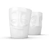 FIFTYEIGHT PRODUCTS FIFTYEIGHT 350 ml muki - Amused & Bewildered valkoinen