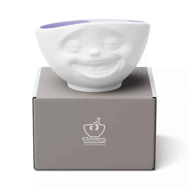 FIFTYEIGHT PRODUCTS kulho 500 ml - Laughing Face Inside Lavender
