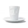 FIFTYEIGHT PRODUCTS espressokuppi kahvalla 80 ml - Perplexed White