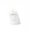 FIFTYEIGHT PRODUCTS FIFTYEIGHT Candle Snuggle CUDDLY pieni kynttilänjalka valkoinen