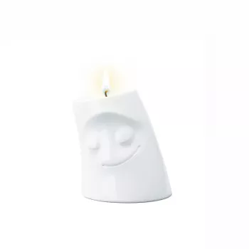 FIFTYEIGHT PRODUCTS FIFTYEIGHT Candle Snuggle CUDDLY pieni kynttilänjalka valkoinen