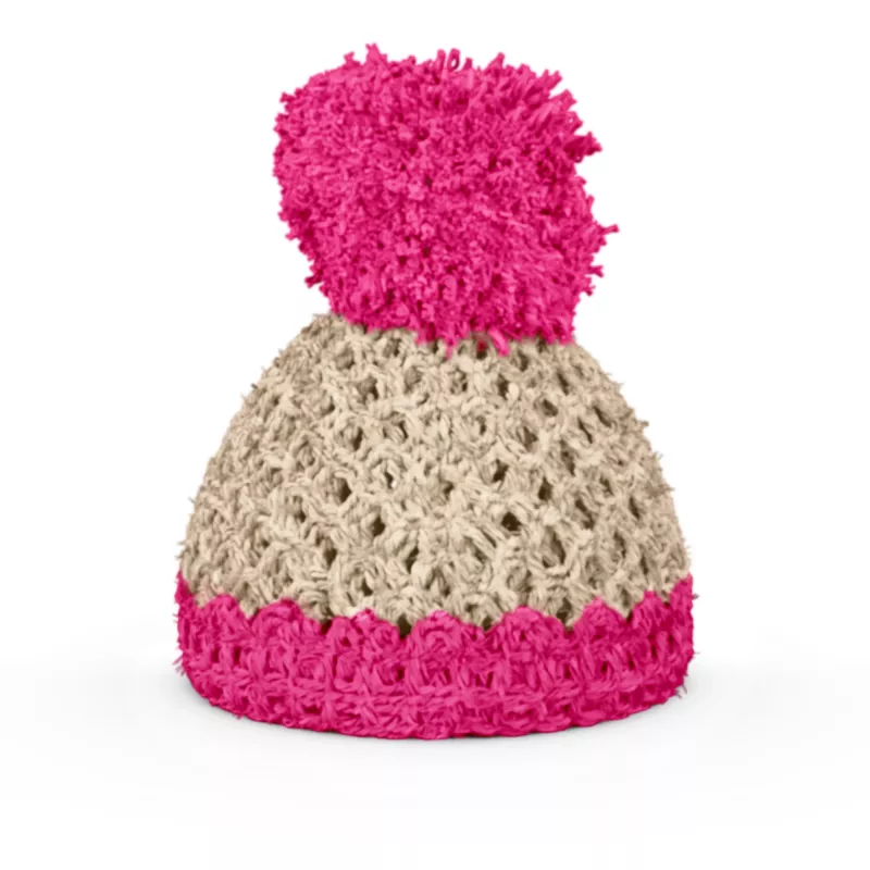 FIFTYEIGHT PRODUCTS munakuppi Mützchen ivory/magenta - värikasetti