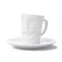 FIFTYEIGHT PRODUCTS FIFTYEIGHT espressokuppi kahvalla 80 ml - Funny White