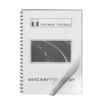 LMG Signaltechnologie 100 läpinäkyvää sidontakansiota A4 (UMT020M)