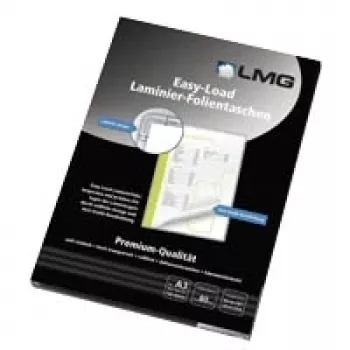 LMG Easyload laminointikalvot A3 kiiltävä, 80 mikronia, 100 kpl