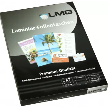 LMG laminointikalvot kiiltävä A7 80 mikronia 100 kpl