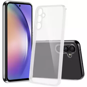 Nevox StyleShell Flex -suojakuori Samsung Galaxy A37 5G:lle, läpinäkyvä