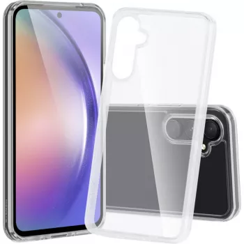 Nevox StyleShell SHOCKFlex -kotelo Samsung Galaxy A57 5G, läpinäkyvä