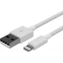 SHIVERPEAKS Flexline USB-lataus- ja synkronointikaapeli, USB-A 8-pin, 2.0, ABS, valkoinen, 4,0 m (FL31-12047)