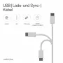 SHIVERPEAKS Flexline USB-C USB-C -lataus- ja synkronointikaapeli, USB 2.0, ABS, valkoinen, 0,5 m (FL31-12050)