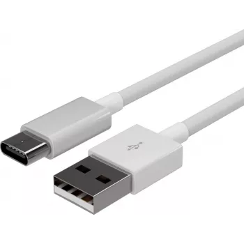 ShiverPeaks Flexline USB-lataus- ja synkronointikaapeli, USB-A USB-C, 2.0, ABS, valkoinen, 1,5 m (FL31-13042)