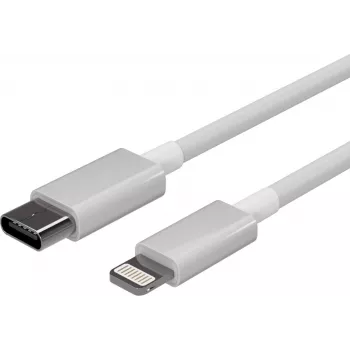SHIVERPEAKS Flexline USB-C Lightning -kaapeli, PD, valkoinen, 1,0 m (FL31-13051)