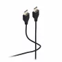 SHIVERPEAKS Flexline DisplayPort 1.2 -kaapeli, liitin liittimeen, UHD 4K, extra ohut, musta, 0,5 m