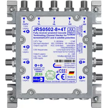 Jultec JRS0502-8+4T yksikaapelimuunnin