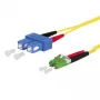 METZ CONNECT OpDAT -liitäntäkaapeli SC-D/LC-D APC OS2 2,0 m