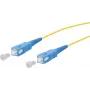 METZ CONNECT OpDAT -liitäntäkaapeli SC-SC OS2 5,0 m keltainen 2,0 mm