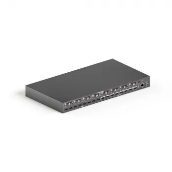 PureLink PureTools PT-MA-HD88DA - 8x8 HDMI-matriisi, 4K@60Hz, HDCP 2.2, 18 Gbps, äänen erottelu, rack-asennettava