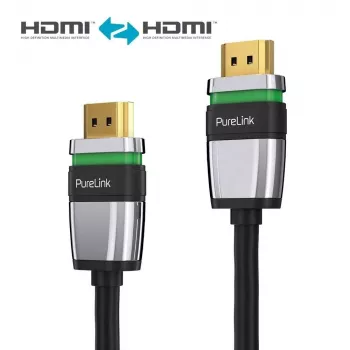 PureLink Ultimate Series Ultra High Speed HDMI -kaapeli Ethernetillä 1,0 m, kolminkertaisesti suojattu, musta, 8K 60Hz