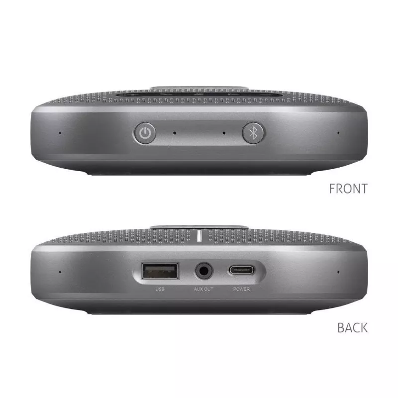 PureLink PureTools Quad Mic -konferenssikaiutin - kannettava 3W Bluetooth-kaiutin omnidirektionaalisella mikrofoniryhmällä (PT-SPEAK-100)