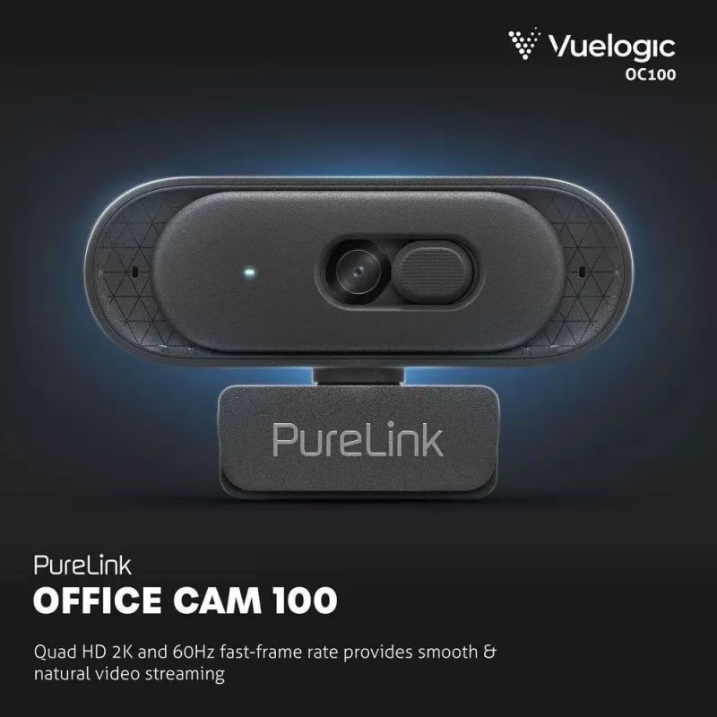 PureLink verkkokamera kotitoimistoon, live-streamingiin ja etäopetukseen (VL-OC100)
