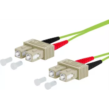 METZ CONNECT OpDAT patchkaapeli SC-duplex/SC-duplex OM5, 2,0 m