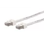 METZ CONNECT 13084U1588-E Ultraflex500 RJ45 -patchkaapeli Cat.6 VoIP AWG26 S/FTP valkoinen 1,5 m