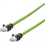 Metz Connect CAT 6a S/FTP -patchkaapeli 1 m vihreä PUR-päällyste