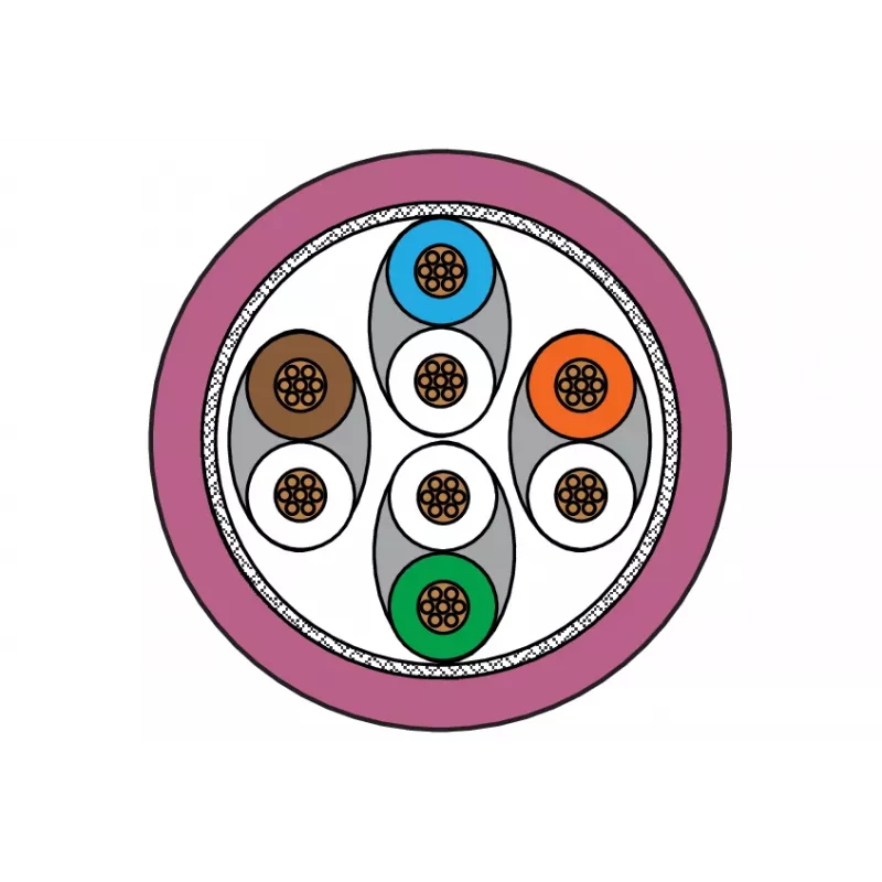 METZ CONNECT 1308453002-E Cat6a SF/UTP verkko-patchkaapeli 3 m magenta