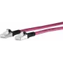 METZ CONNECT Cat.6A -kytkentäkaapeli 1308455002-E, violetti, 5 m