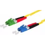 METZ CONNECT OpDAT patchkaapeli LC-duplex - LC-duplex APC OS2 yksimuotokaapeli 3,0 m