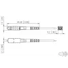 METZ CONNECT 1509QKEA002C-E SC/PC OS2 yksimuotopigtail 2 m vihreä 20 kpl